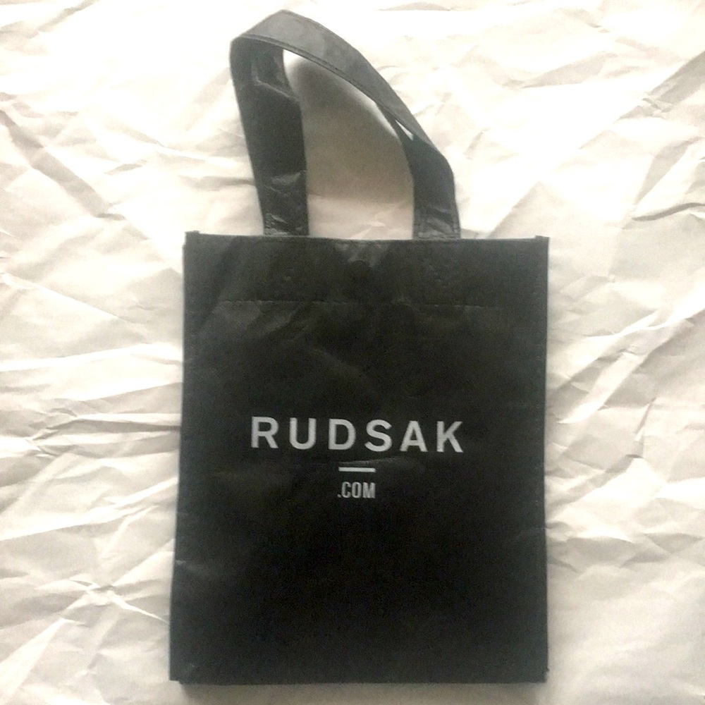 FREE WITH PURCHASE 🔥 RUDSAK BLACK GIFT BAG 10” x 8-1/4” x 4-1/2”